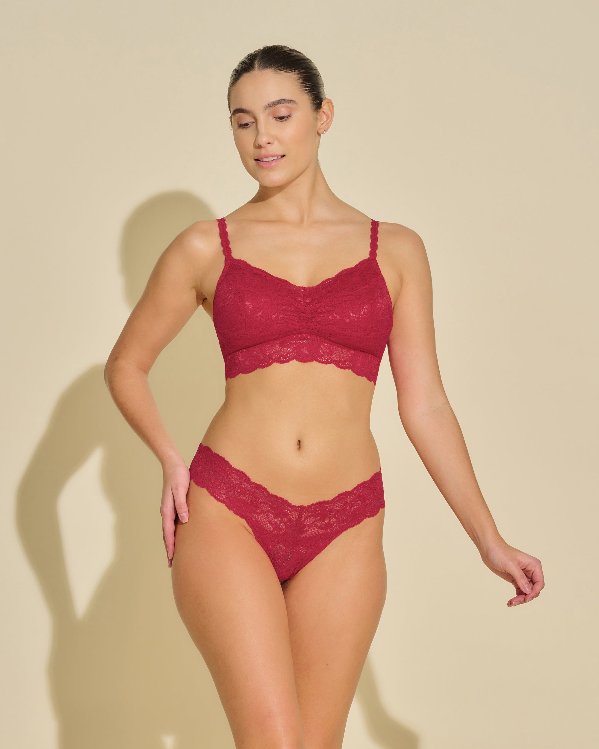 Never Say Never Sweetie Bralette - Zaadi Purple