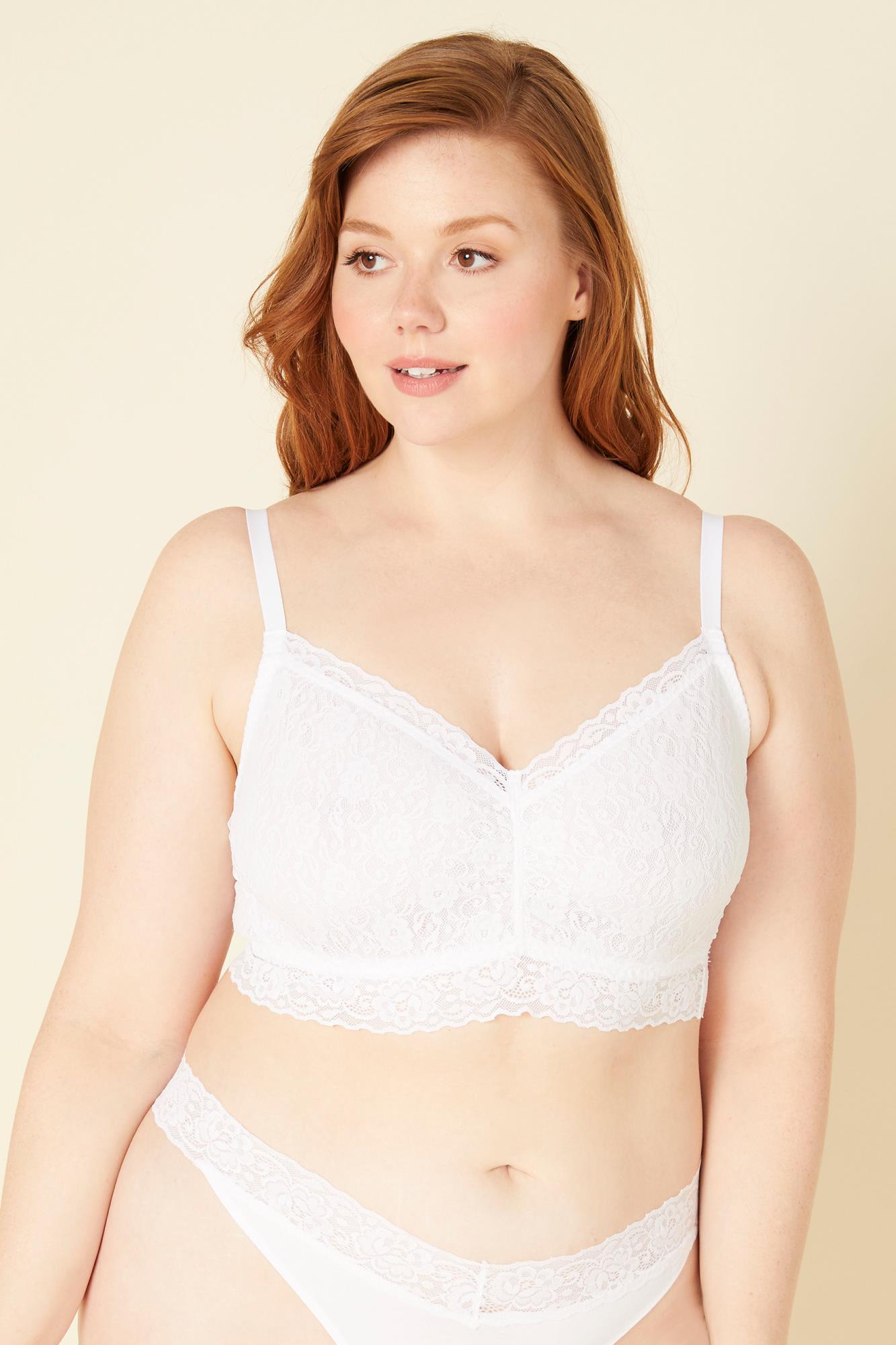 Butter Comfy Bralette - White - Chérie Amour