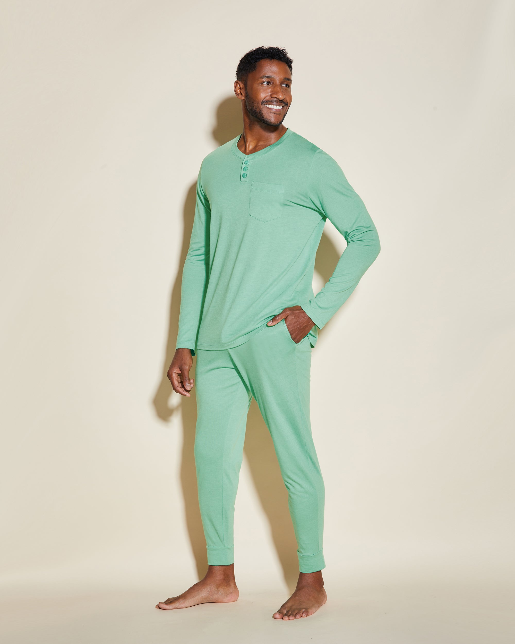 Cosabella Bella De Pijama Para Hombre Con Camiseta Henley Y Pantalones | Sale