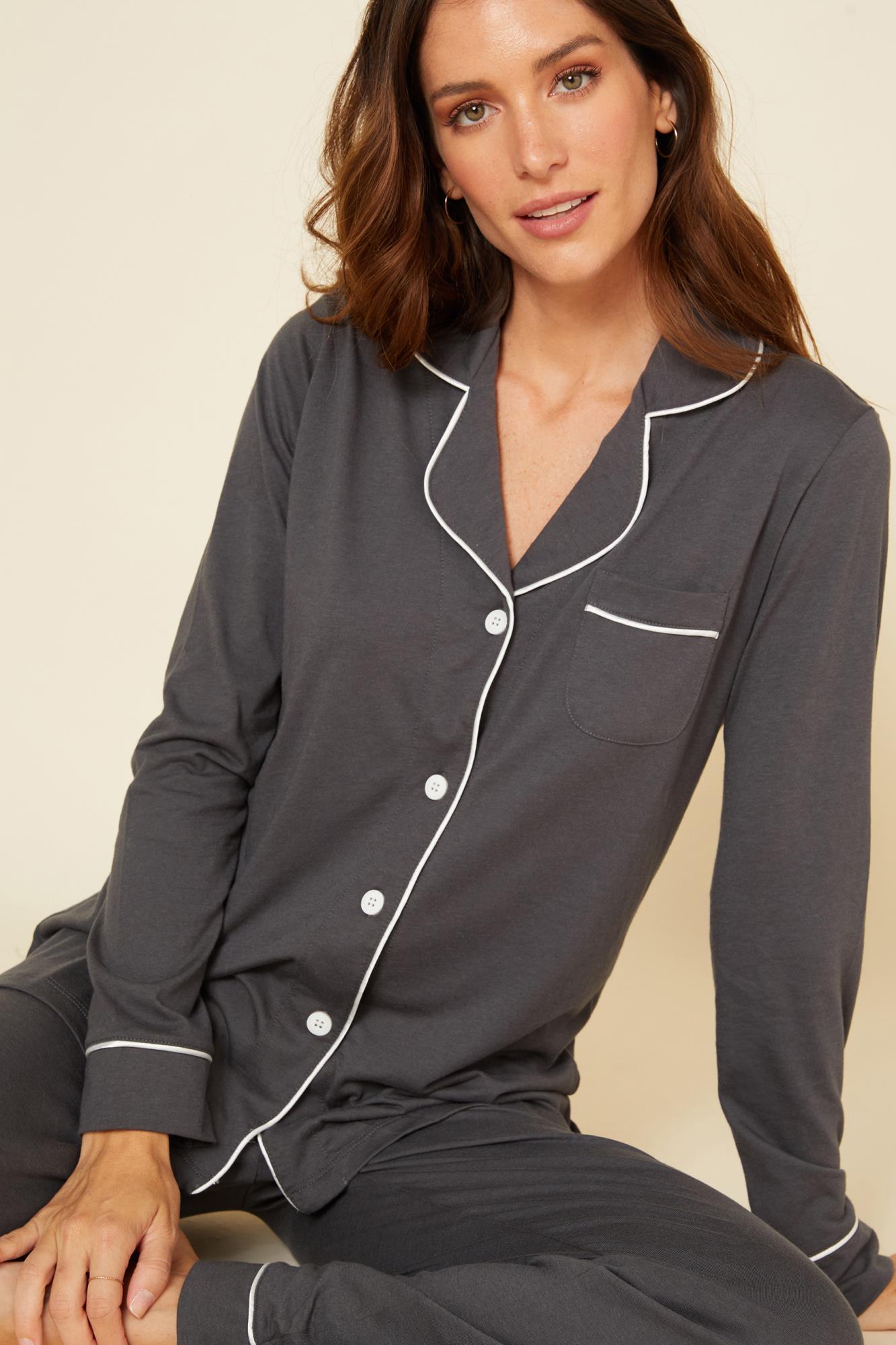 Cosabella, Bella Long Sleeve Top & Pant Pajama Set