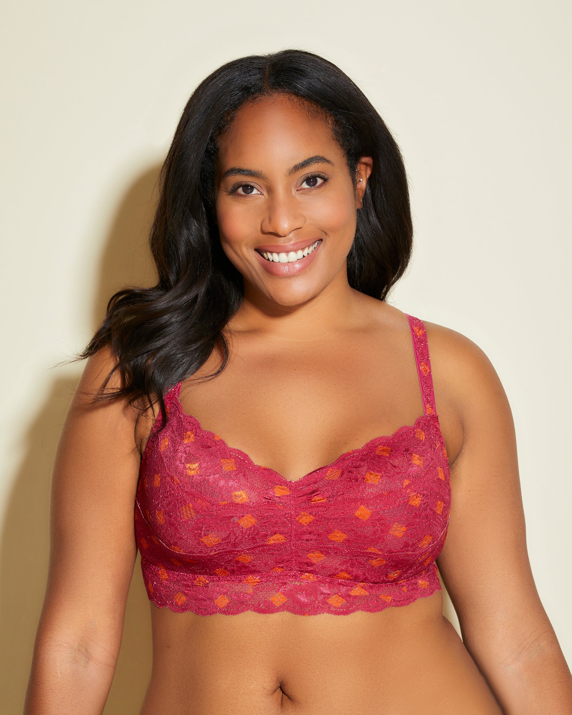 Cosabella, Never Say Never Extended Printed Extended Sweetie Bralette