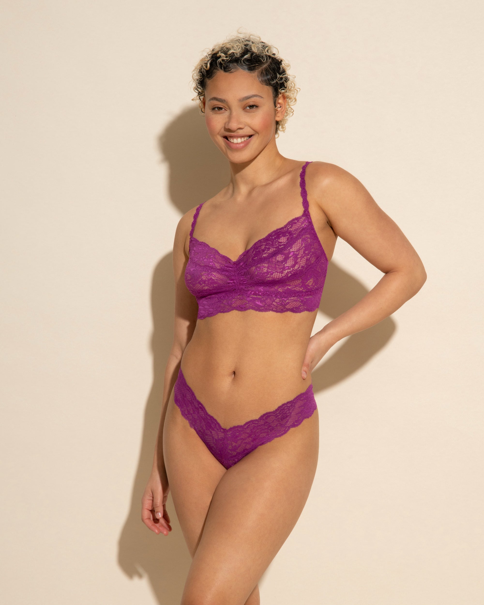 Perizoma Cosabella Never Say Never Cutie LR - Nuova Malva - Taglia Unica