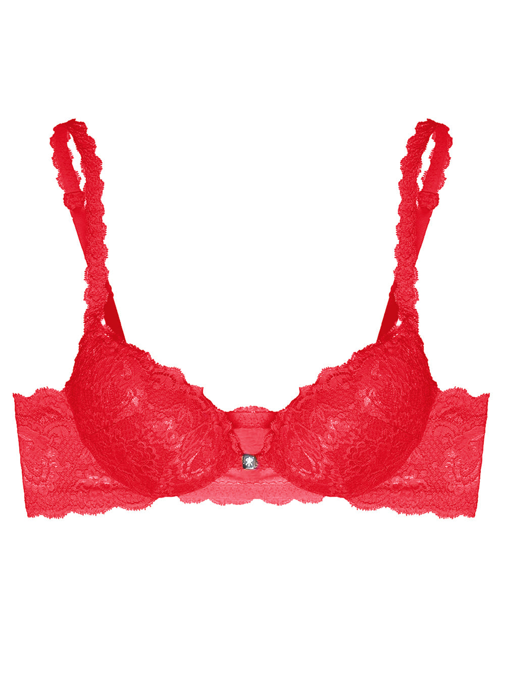 High Impact Underwire Double D Bra - Agate Red / dd / 34