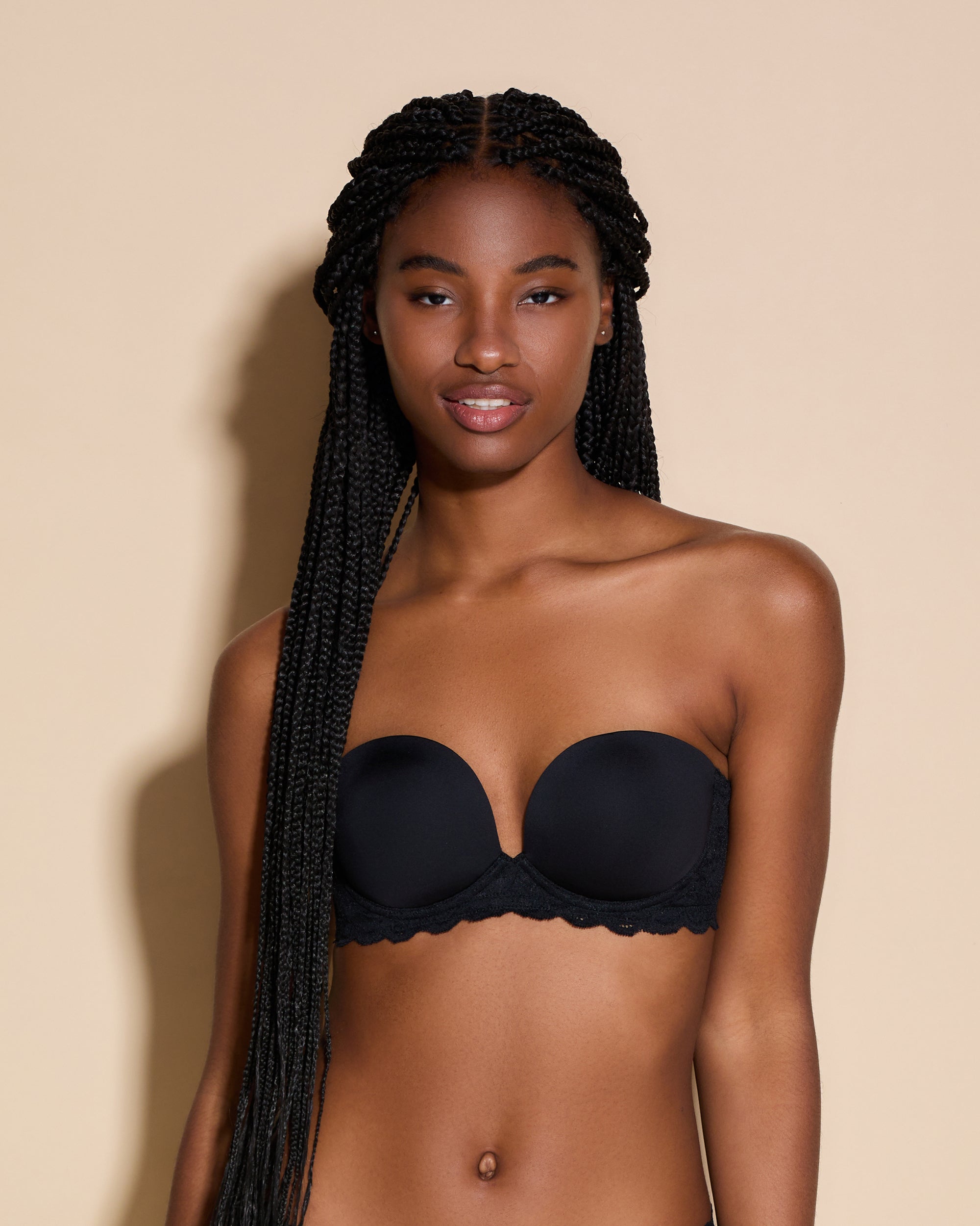 Never Say Never Plungie Strapless Bra