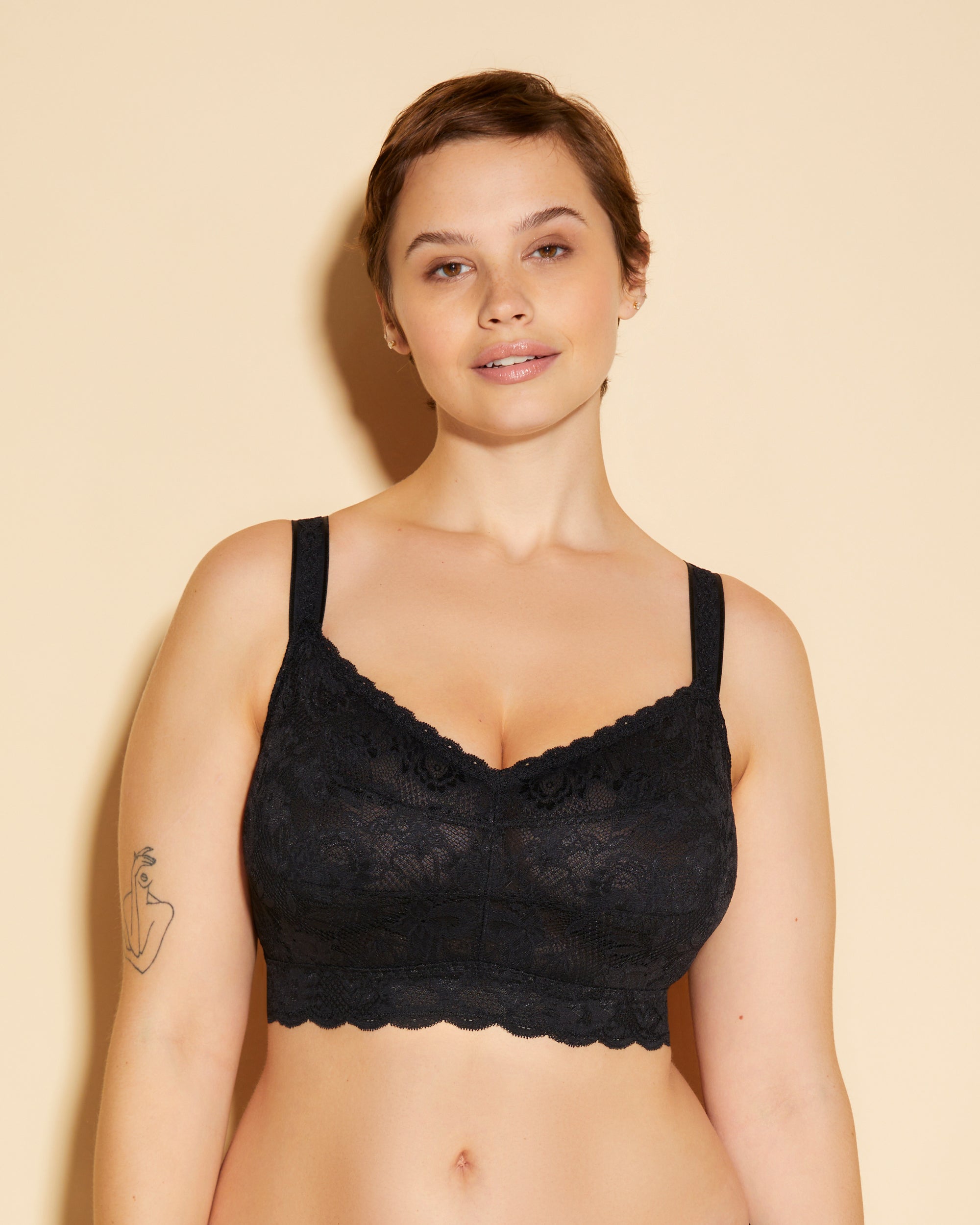 Cosabella Womens Never Say Never Ultra Curvy Sweetie Bralette Style- NEVER1321 