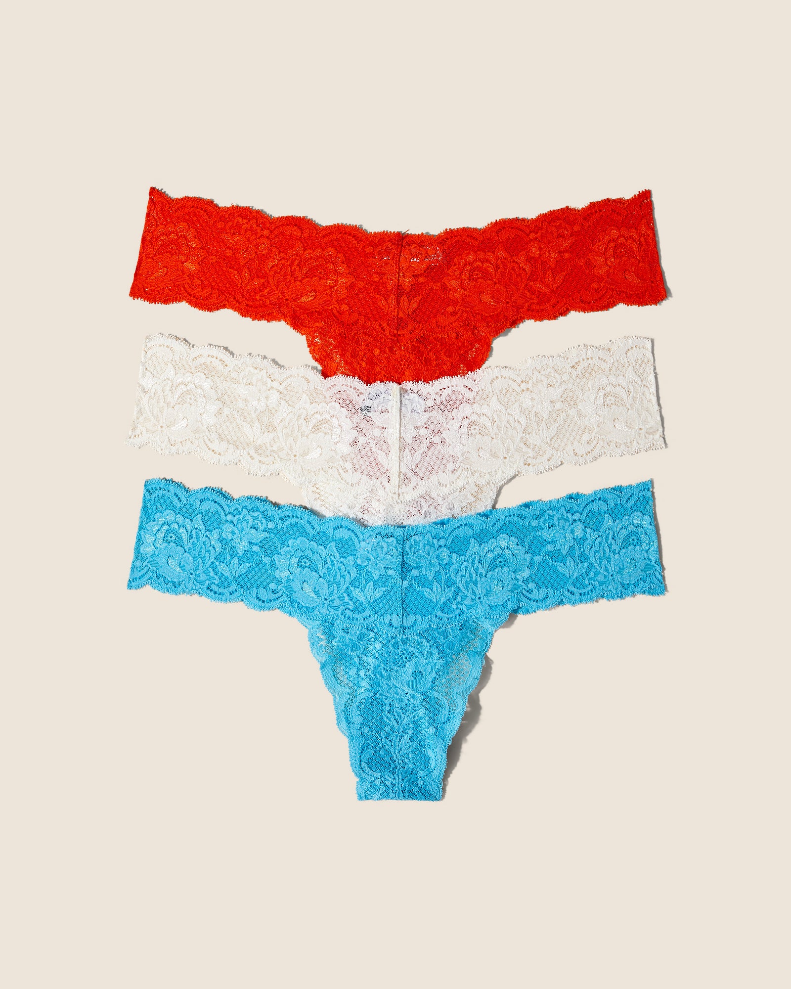 Cosabella Never Say Never Thong Pack Lr Thong