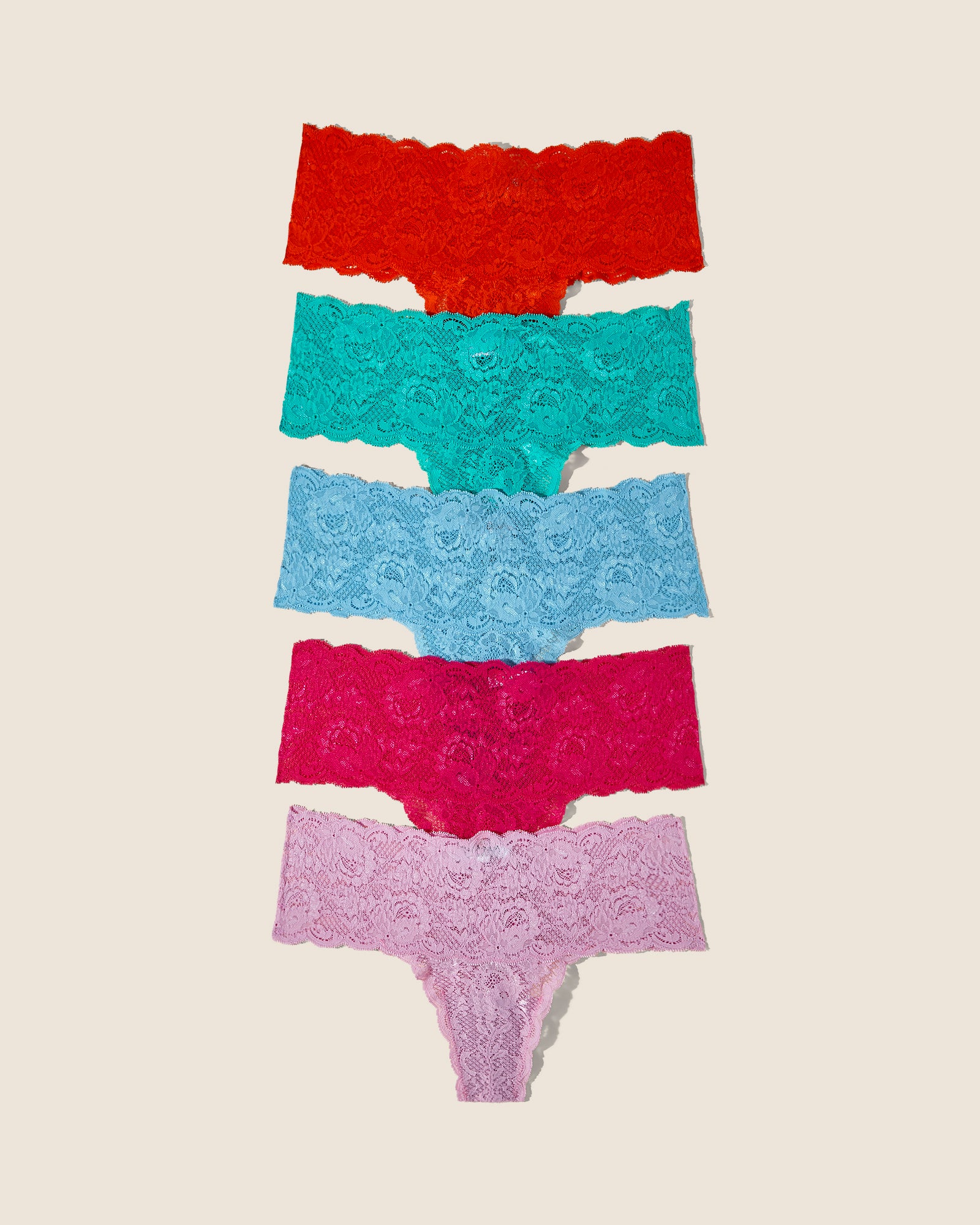 Cosabella Never Say Never Comfie Thong 5 Pack