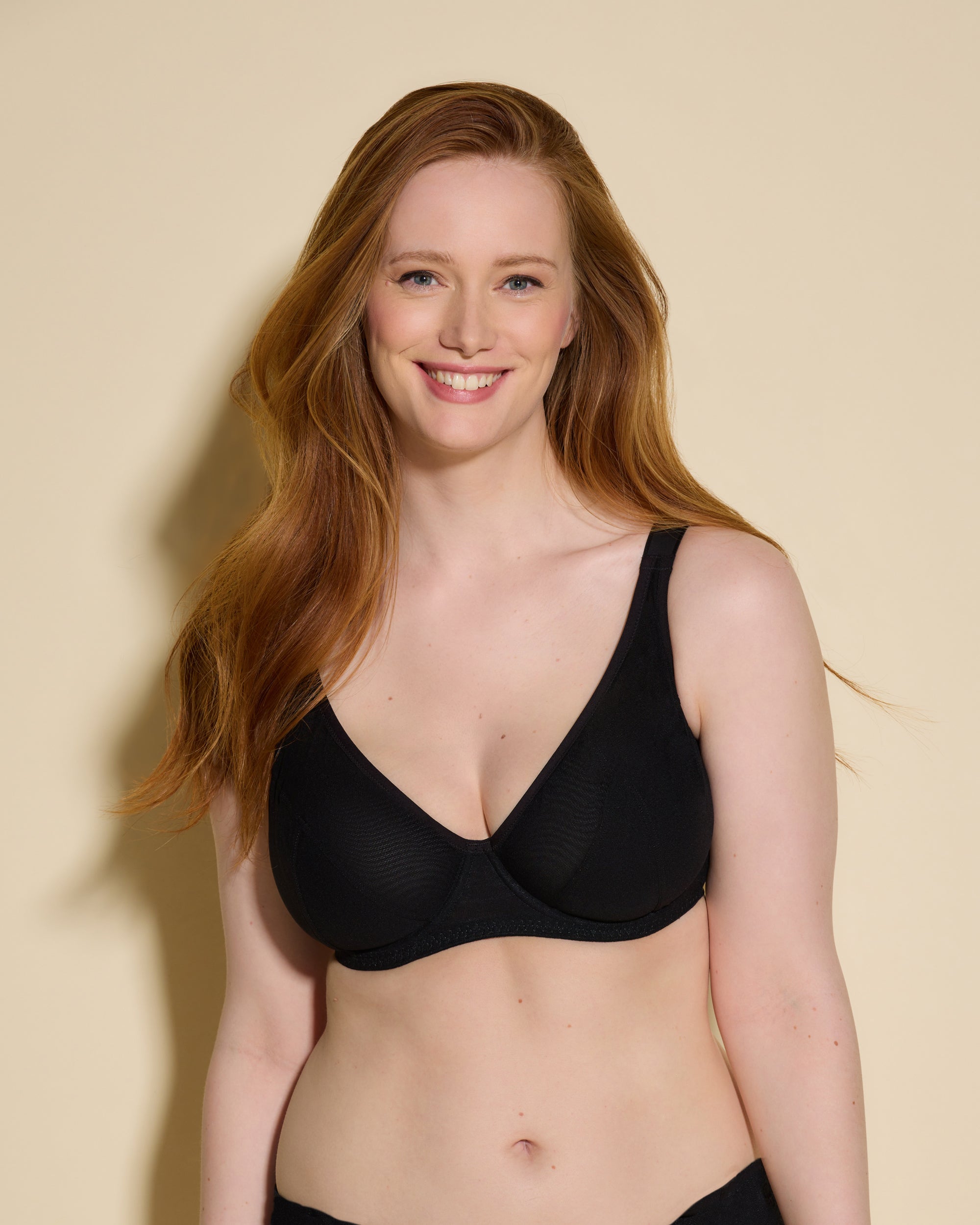 Buy Pour Moi Nude Non Padded Aura Side Support Underwired Bra from