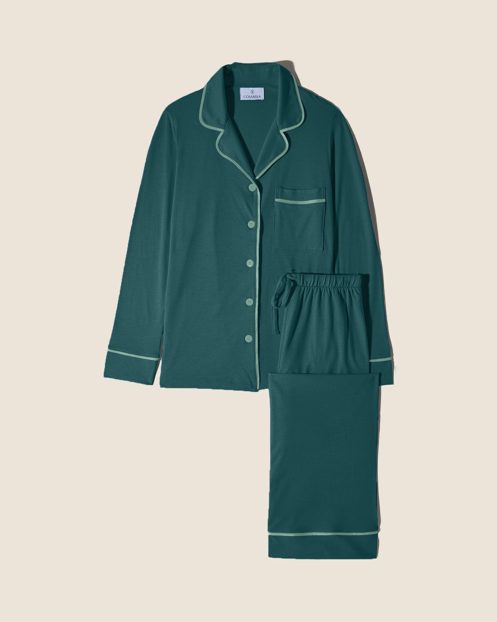 Cosabella | Bella Petite Long Sleeve Top & Pant Pajamas