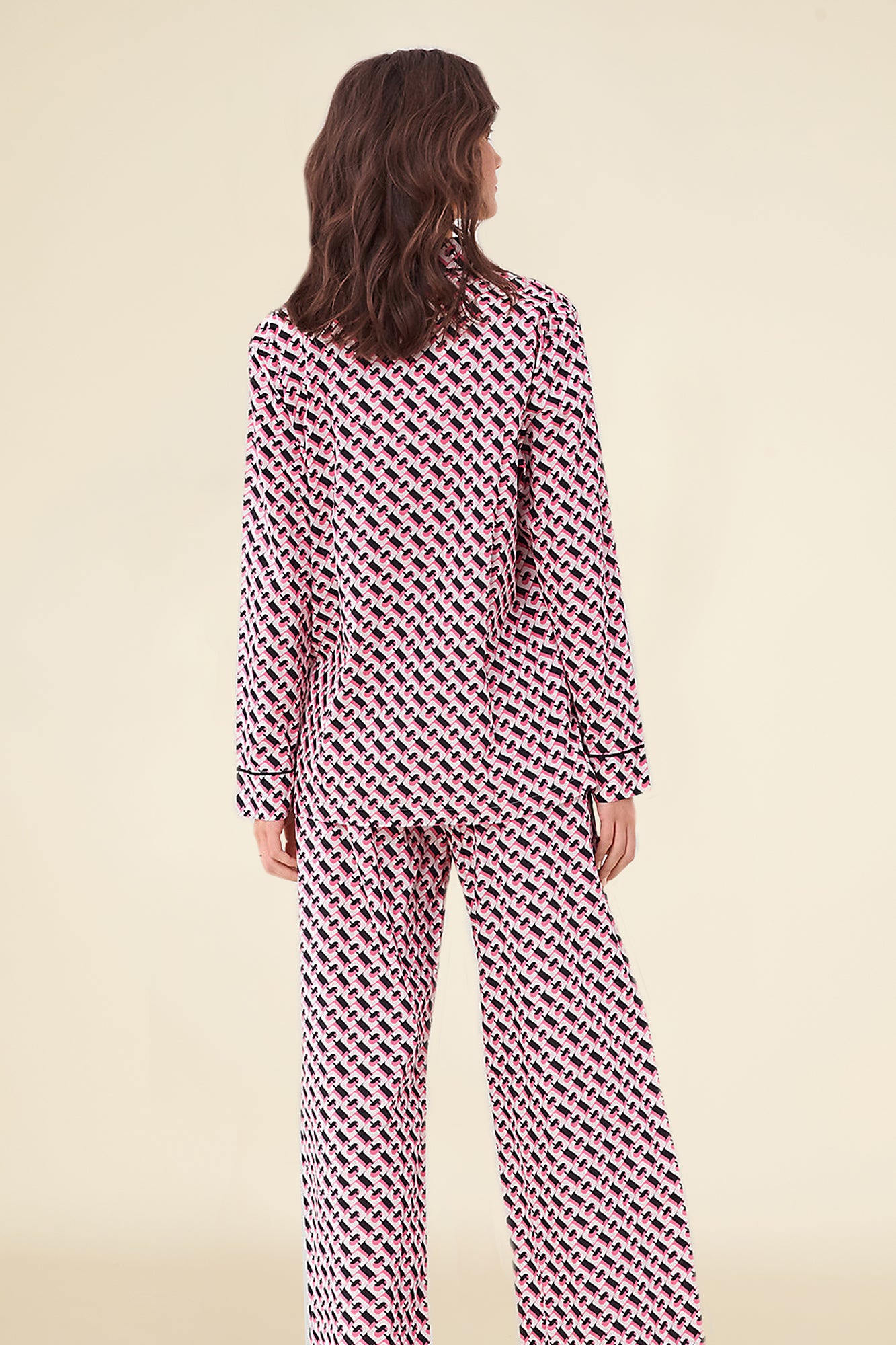 Cosabella | Dvf Bella Long Sleeve Top & Pant Pajama Set | Sale