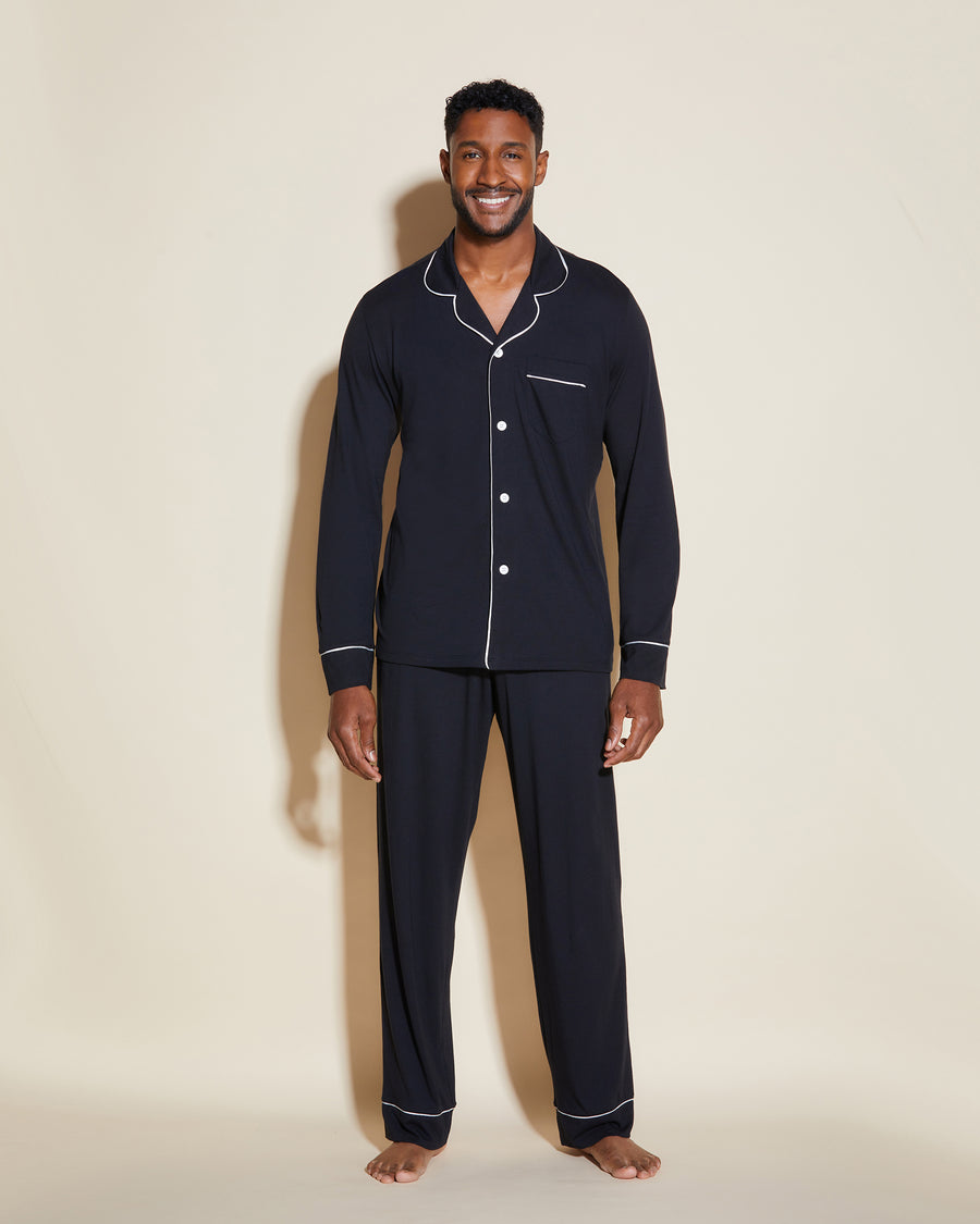 Cosabella  Bella Men's Classic Long Sleeve Top & Pant Pajama Set