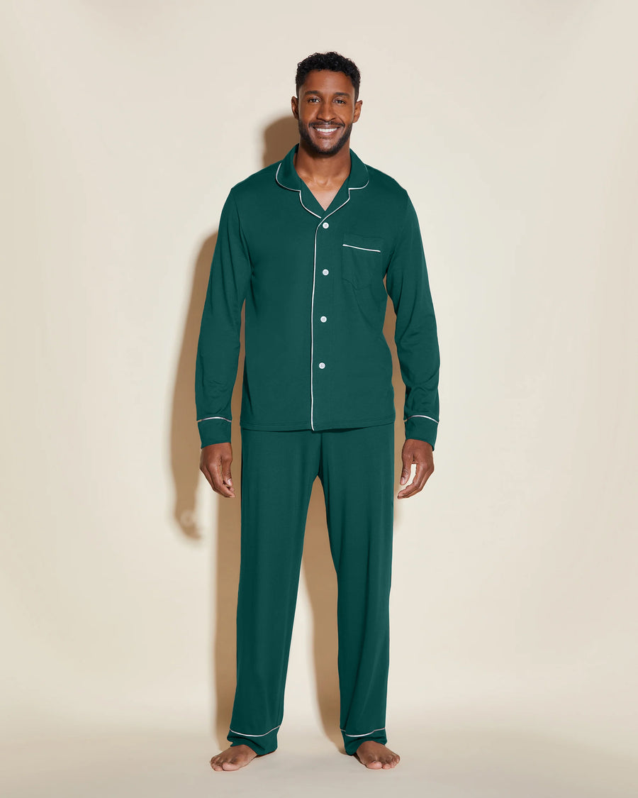 Cosabella  Bella Men's Classic Long Sleeve Top & Pant Pajama Set