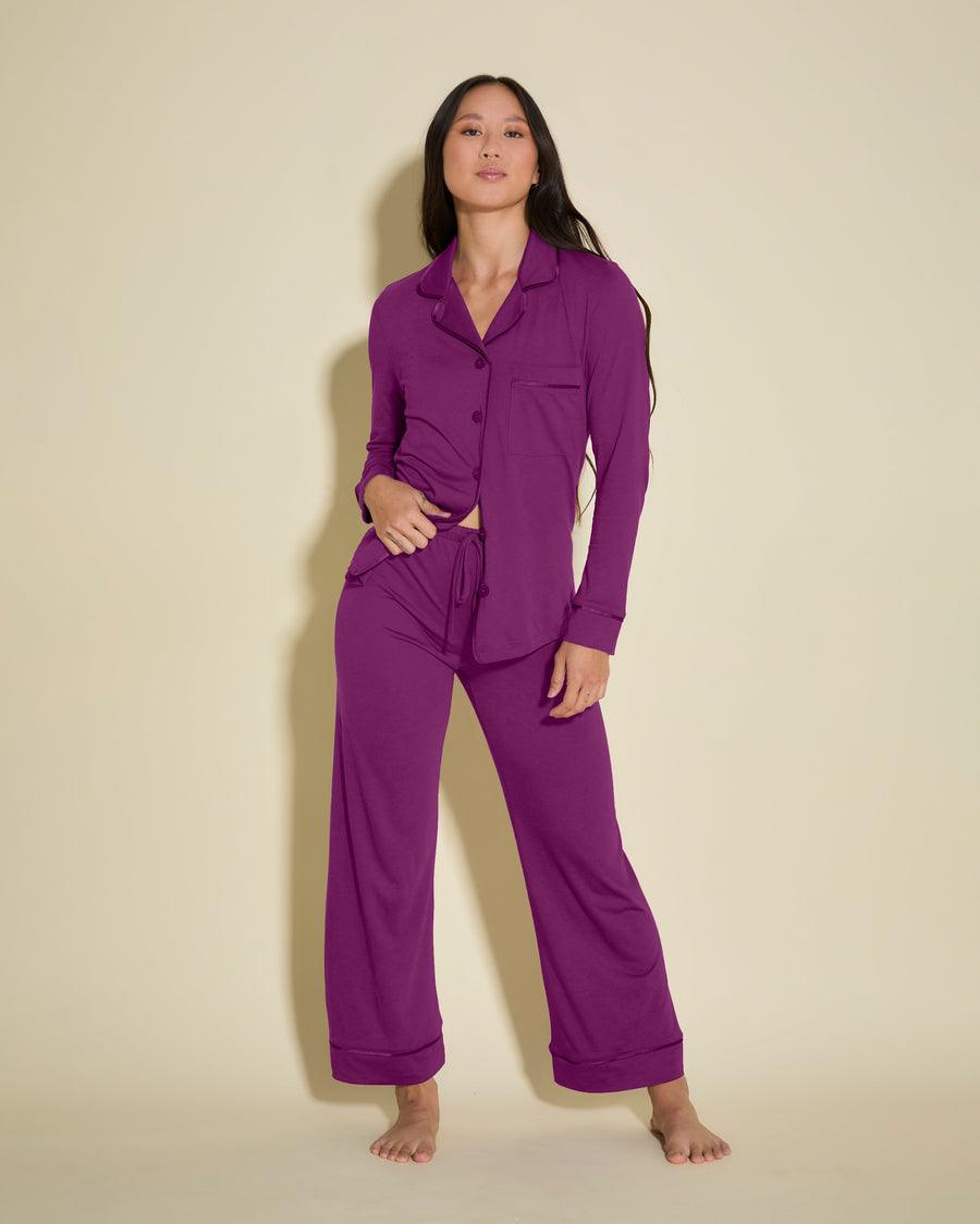 Cosabella Women's Bella Long Sleeve Pajama Set - Peruvian Pima Cotton, Top & Pant - View #4
