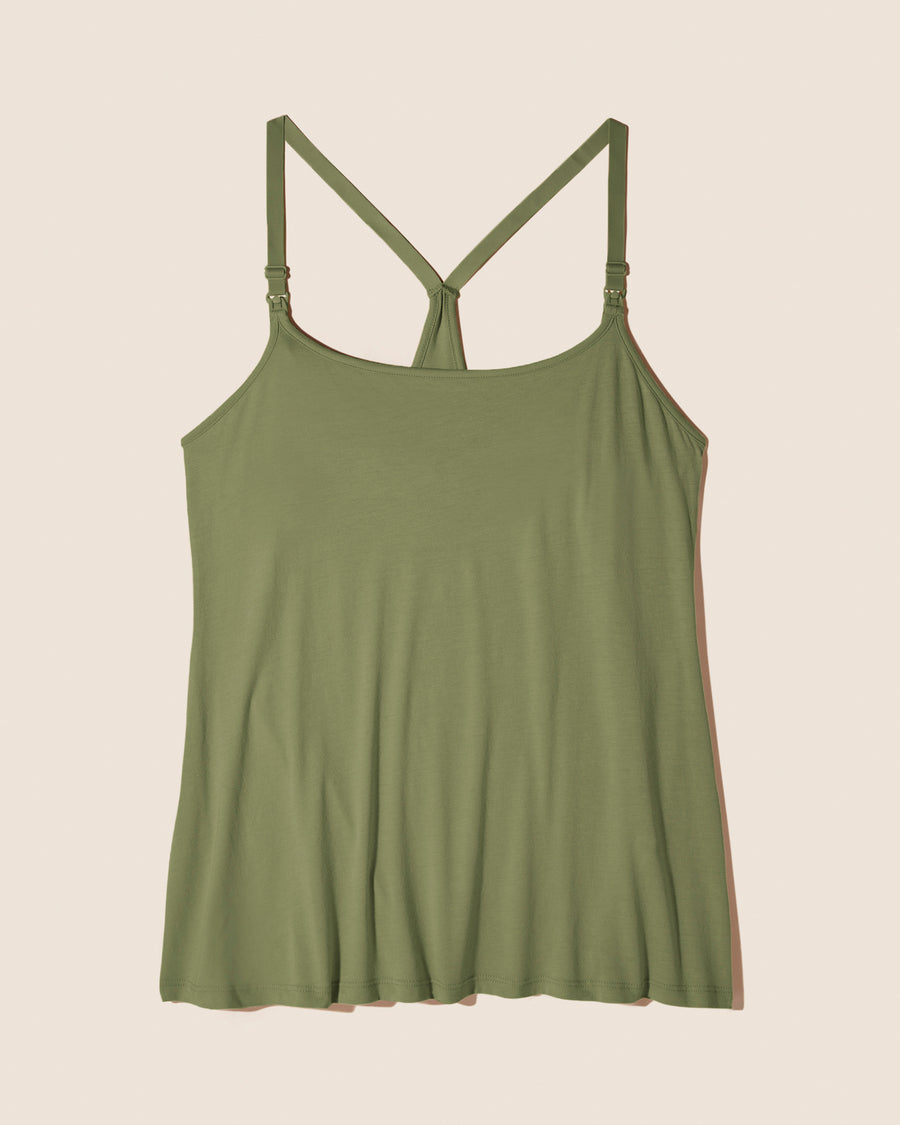 Verde Conjuntos - Bella Conjunto De Pijama Para Lactancia De 3 Piezas Con Bata
