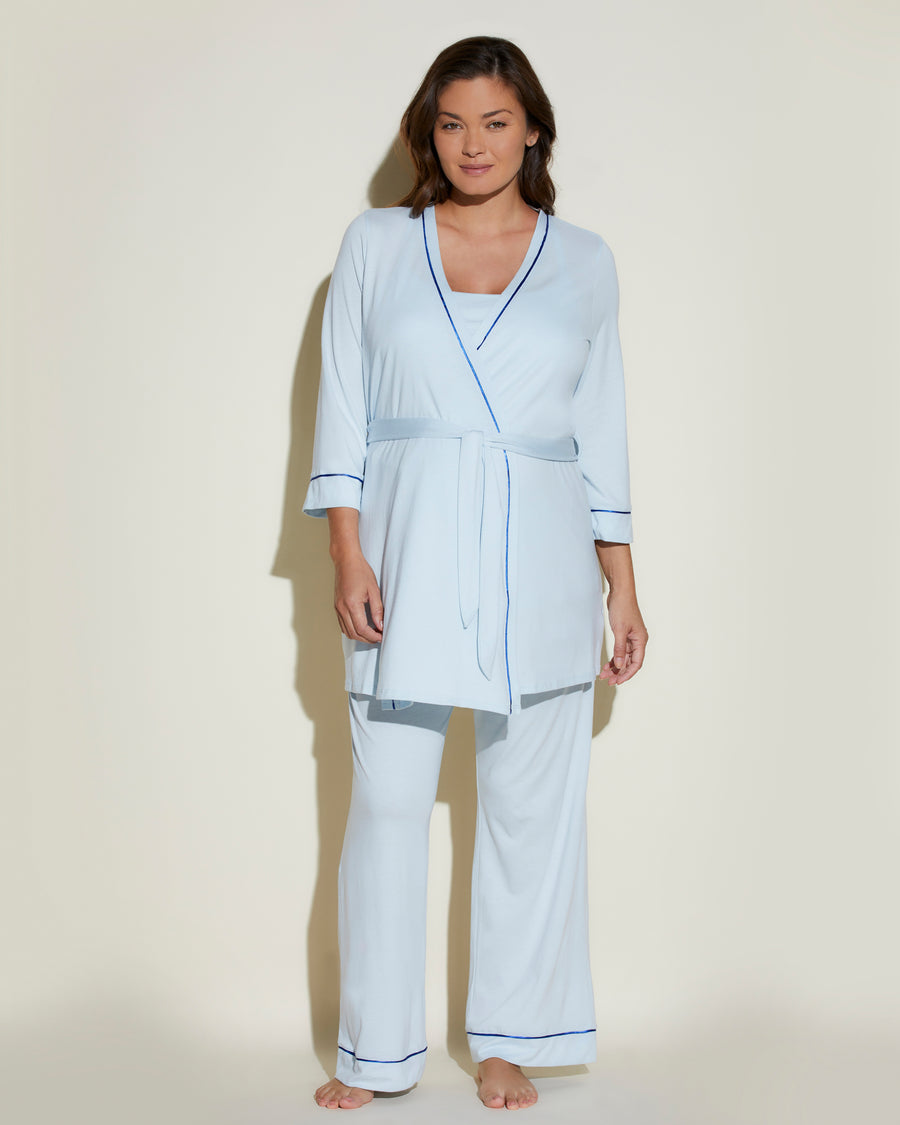 Blue Set - Bella Nursing Pajama Set