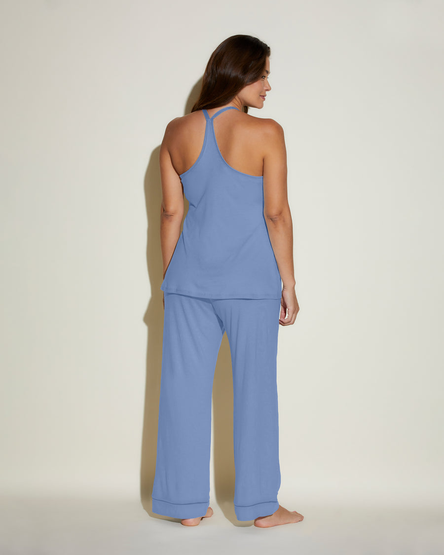 Blue Set - Bella Nursing 3 Piece Pajama Set With Robe