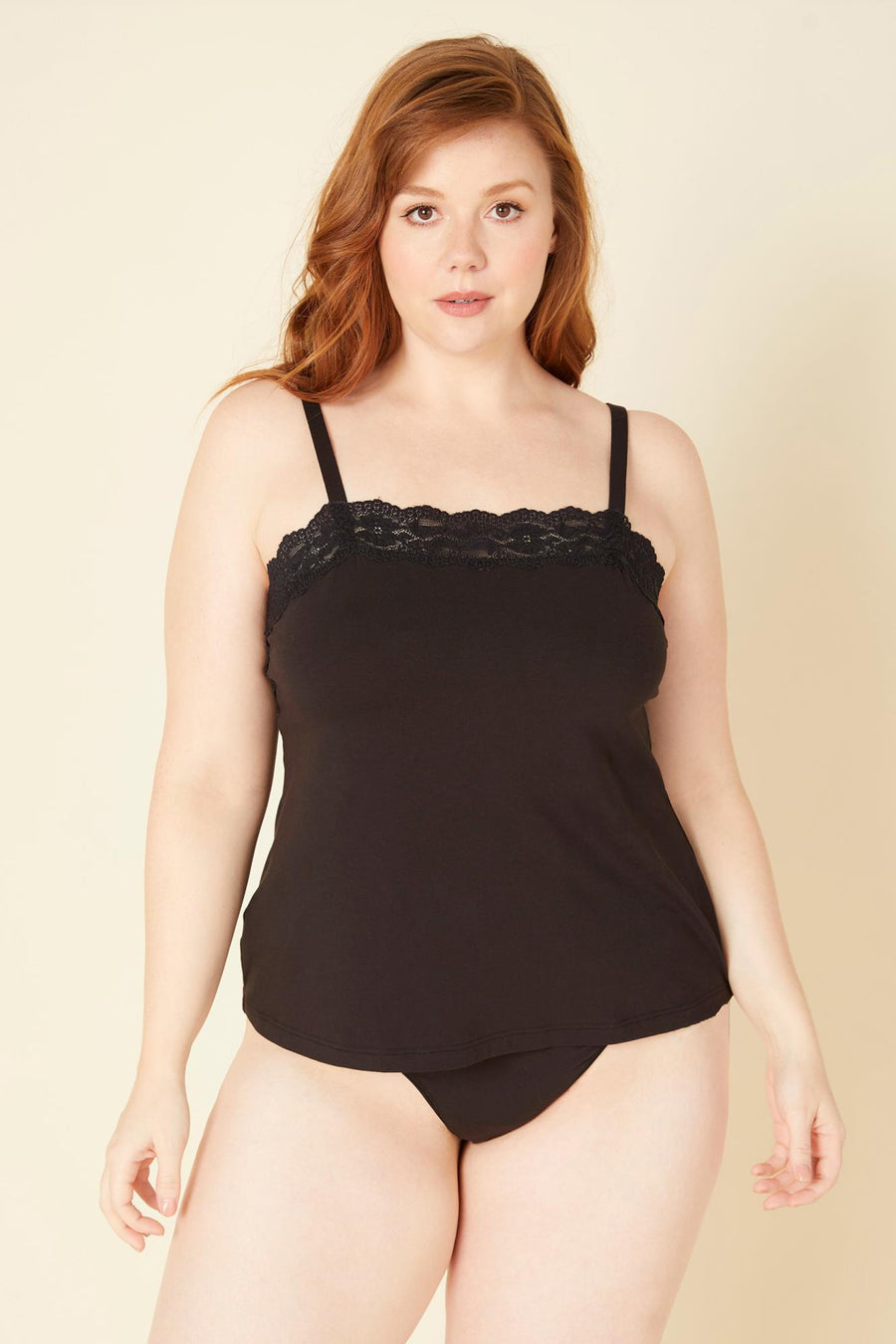 Black Camisole - Cosabella Amore Love Extended Camisole