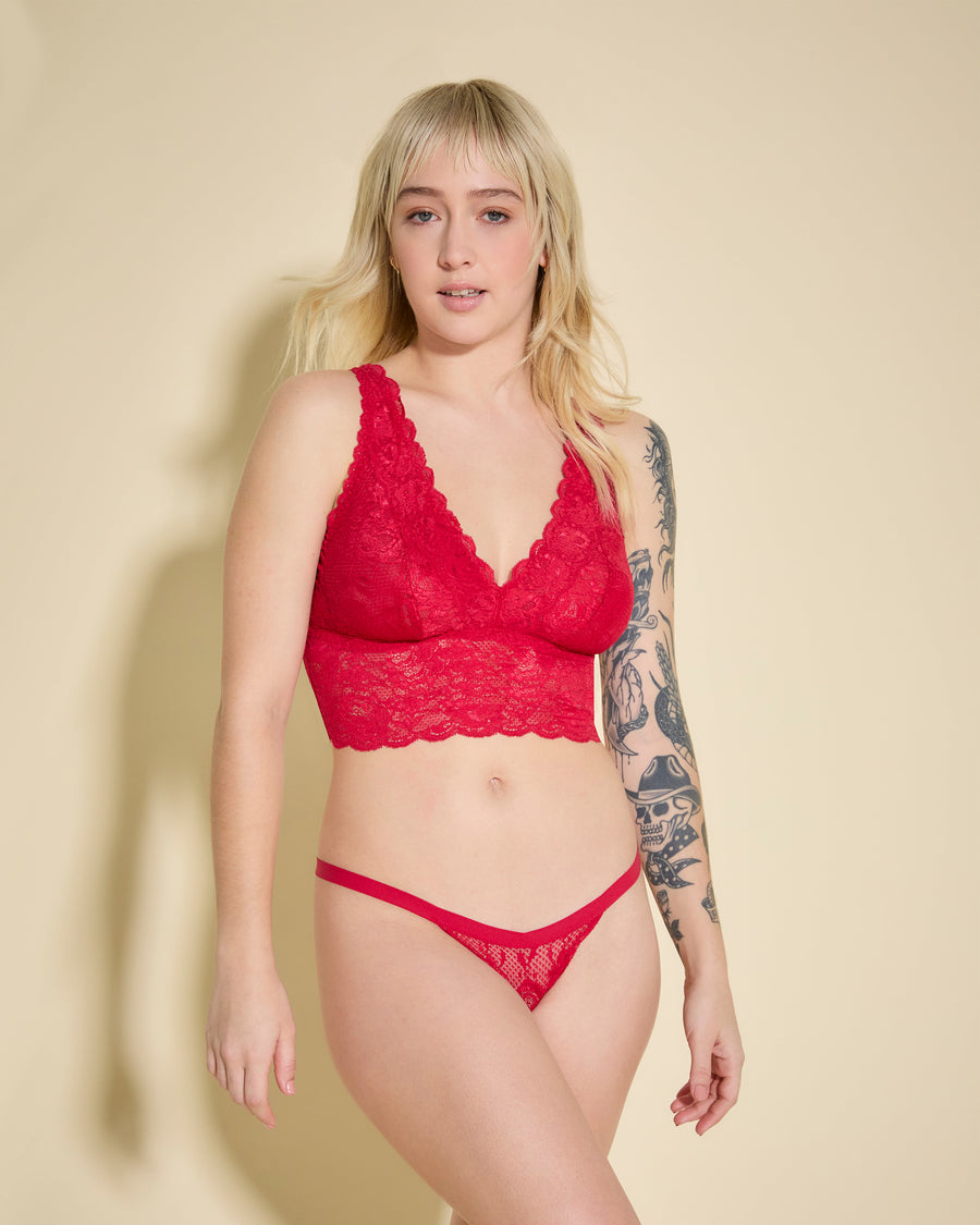 Rouge String Ficelle - Never Say Never String Skimpie
