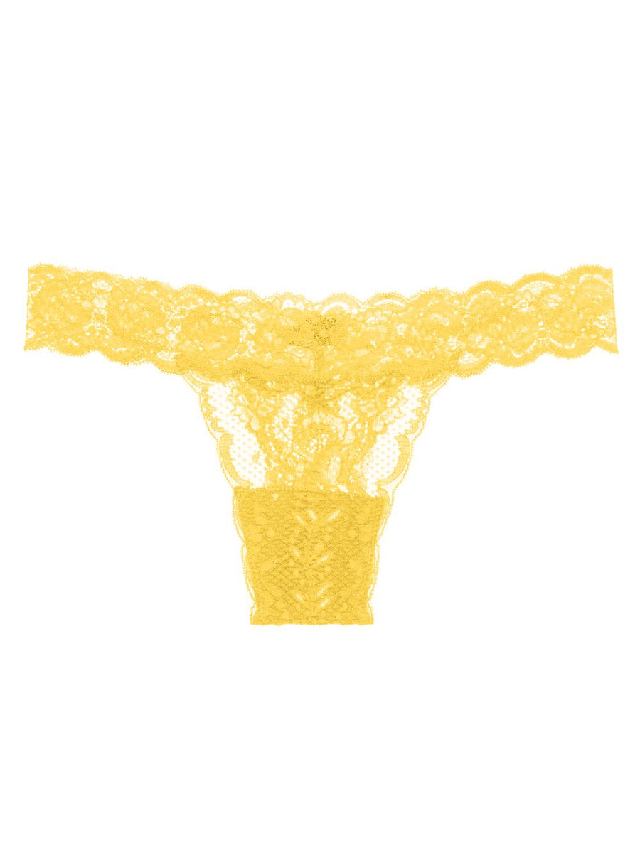 Yellow Thong, Never Say Never Cozie Relaxed Thong
