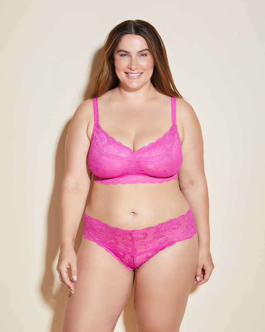 Pink Thong - Never Say Never Extended Cutie Low Rise Thong