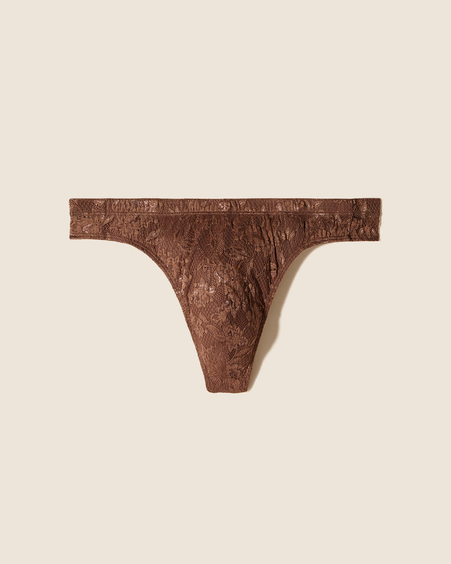 Brown Mens Gstring - Never Say Never Classic G-String