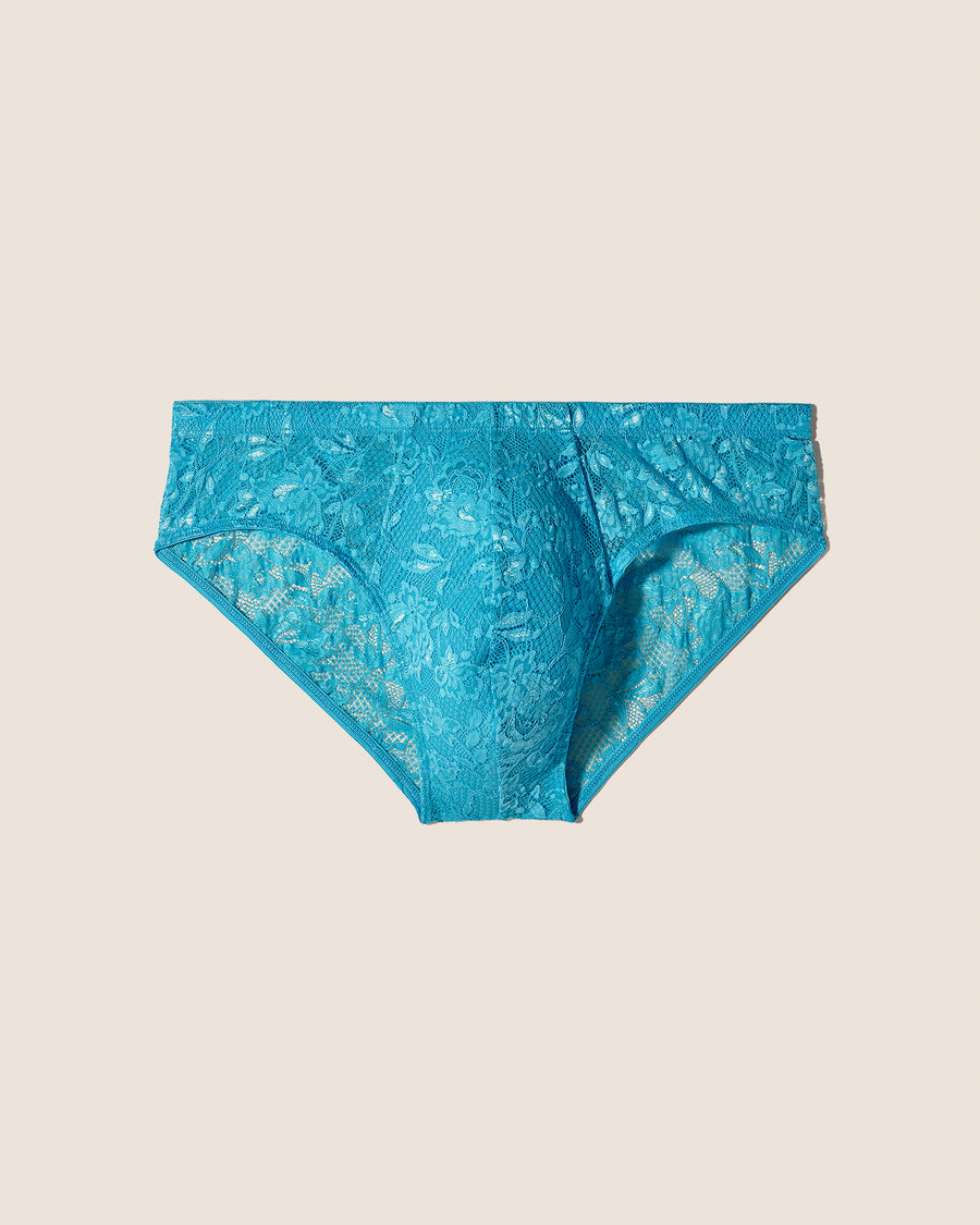 Blue Mens Brief - Never Say Never Comfort Micro Brief