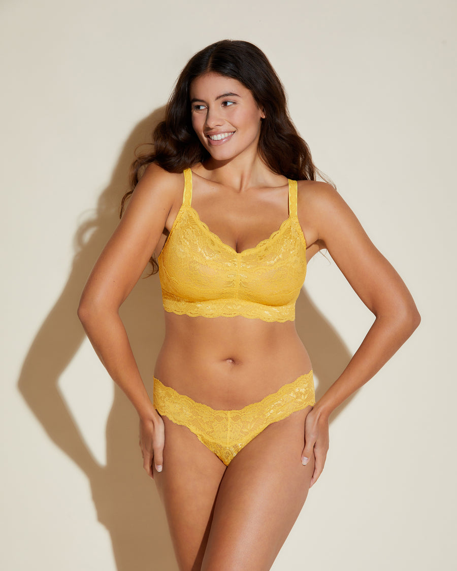 Yellow Bralette - Never Say Never Curvy Sweetie Bralette