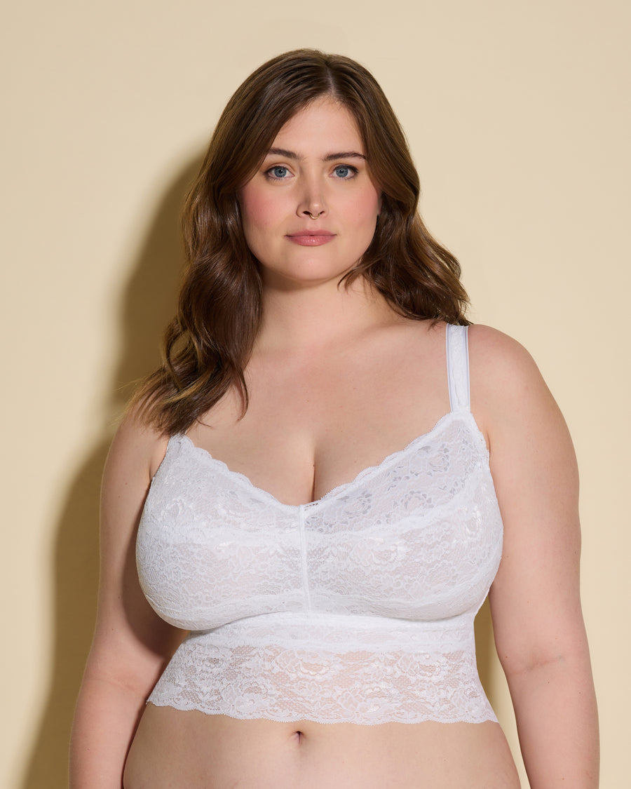 White Camisole - Never Say Never Super Curvy Shortie